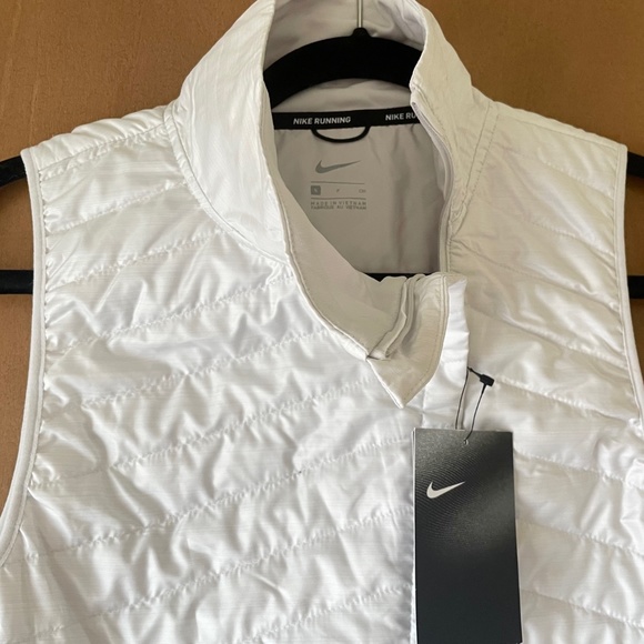 Nike Thermore Quilted Mock Neck Running Vest SMALL - Picture 5 of 13